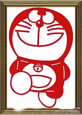 动漫剪纸图片步骤