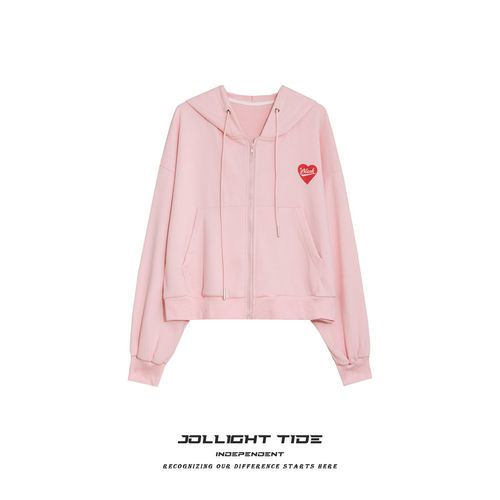 jollight21aw国潮原创设计基础款短外套潮牌千禧辣妹