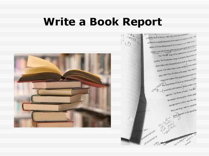 write a book report