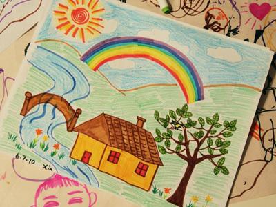 美丽的春天儿童画手抄报 美丽的手抄报