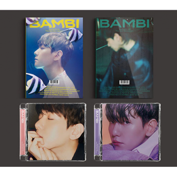 全款exo边伯贤伯贤2021专辑bambisolo3bolo3限量同款周边四版全套