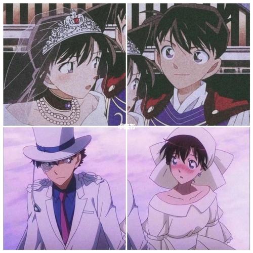 柯南和小兰情头_柯南_柯南和小兰_素材_头像