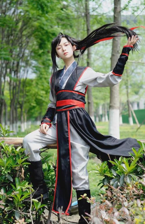 《魔道祖师》魏无羡cos,俊美小可爱,还有点帅帅哒