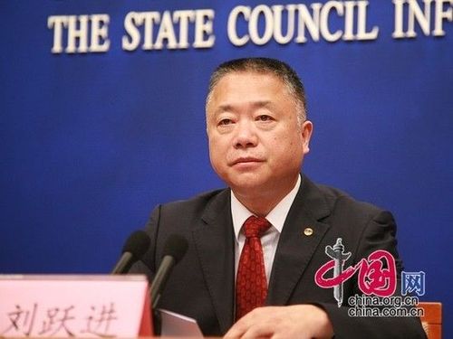 国家禁毒办常务副主任,公安部禁毒局局长刘跃进 (中国网 李佳/摄)
