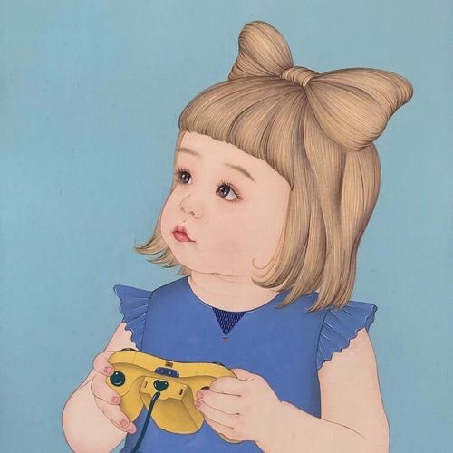 全网97爆可爱卡通胖嘟嘟女生头像_卡通_头像_素材