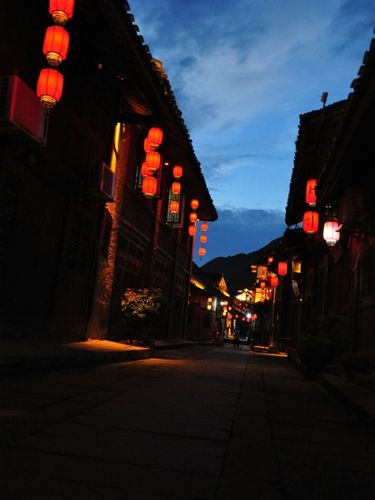 赤水习水土城古镇夜景