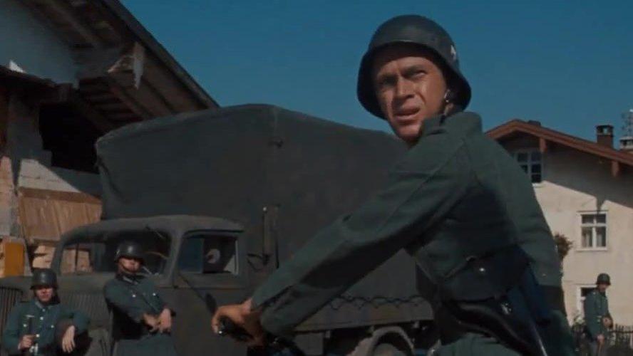 经典二战片战俘在德军集中营越狱遭党卫军疯狂猎杀抓回