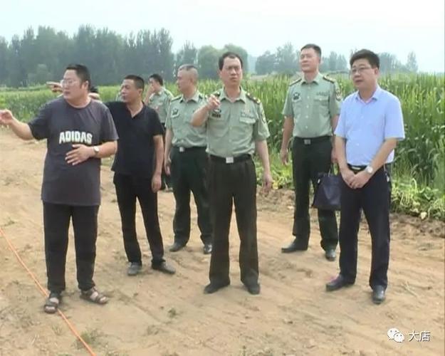 北部战区陆军副政委薛凝冰到大店镇检查督导扶贫工作