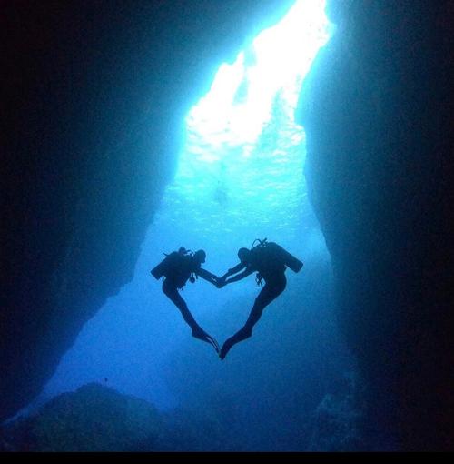 塞班岛潜水蓝洞