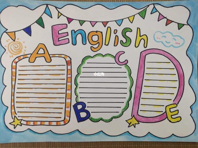 超级简单的英语手抄报_阅读_文化_阅读