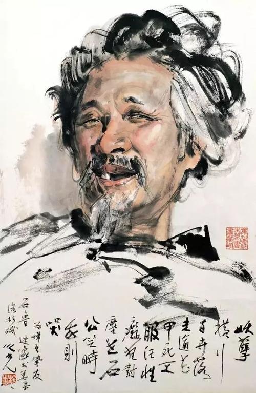 国画人物经典:大师笔下的艺术大师们,精彩绝伦