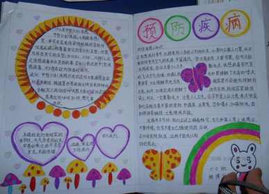 关于防病毒抗疫情的手抄报 关于亲情的手抄报