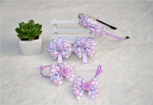 儿童印花碎花螺纹带丝带织带diy手工儿童发饰材料发夹饰品配件