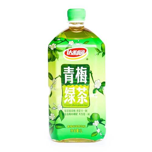 青梅绿茶达利园茶饮料1lx12整箱一品好茶凉茶茶饮茶