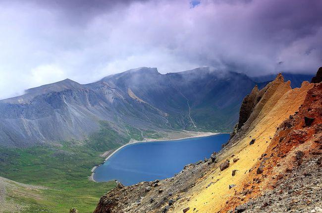 东北绝美的景色想看长白山天池真的需要运气