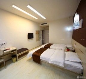 快捷酒店装修设计图 简约风格