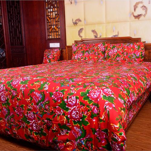 碎花套件床上用品