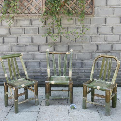 椅子竹椅矮凳编织竹子小竹家用阳台藤椅竹编其它椅子