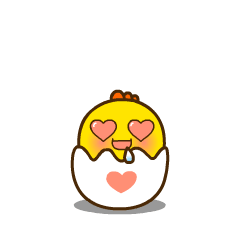 破壳小萌鸡表情