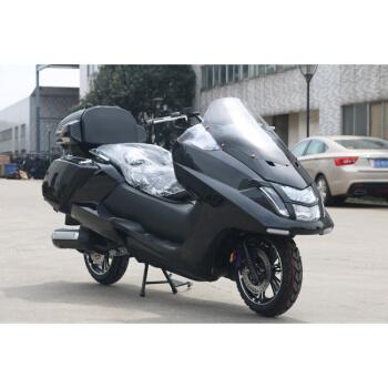 大型踏板车摩托车跑车国四电喷可上牌可t3t8款式本田款式黑色标准版