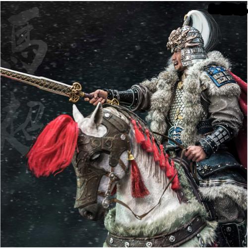 开天手办,勇武大将《三国演义》五虎上将马超威武雕像