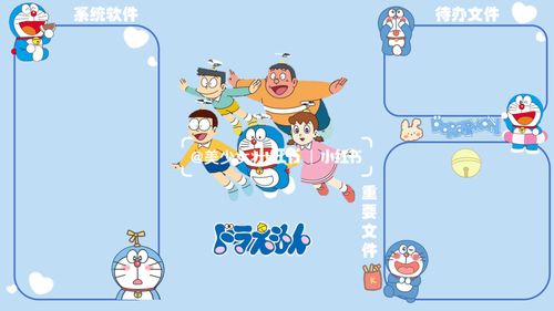 哆啦a梦机器猫电脑91桌面高清分区壁纸_壁纸_哆啦a梦怎么样_机器猫