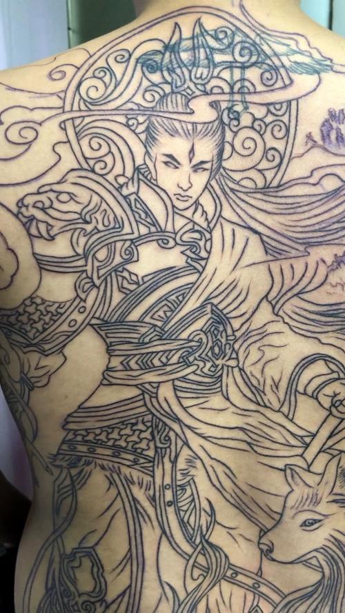 二郎神_尚刺青攻略_纹身_纹身也清新_美妆_彩妆