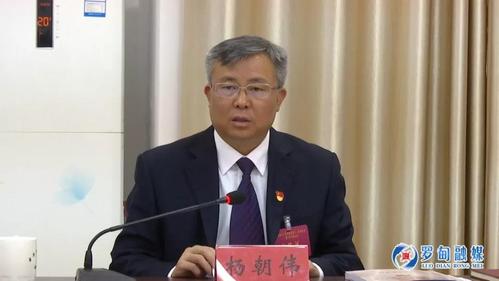 杨朝伟发言