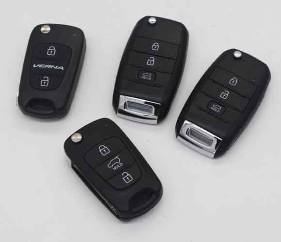 北京现代ix35i30k3k4遥控钥匙瑞纳汽车钥匙遥控器带芯片纯正原装