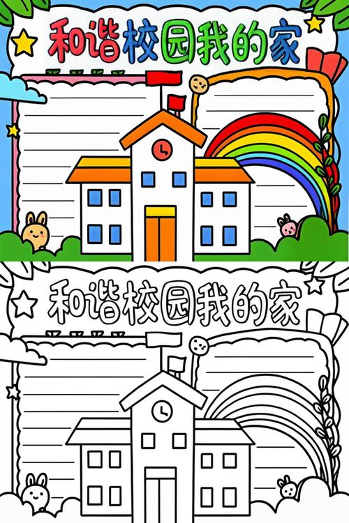 每一笔都代表着我对校园的热爱,每一个角落都藏着我对知识的渴望