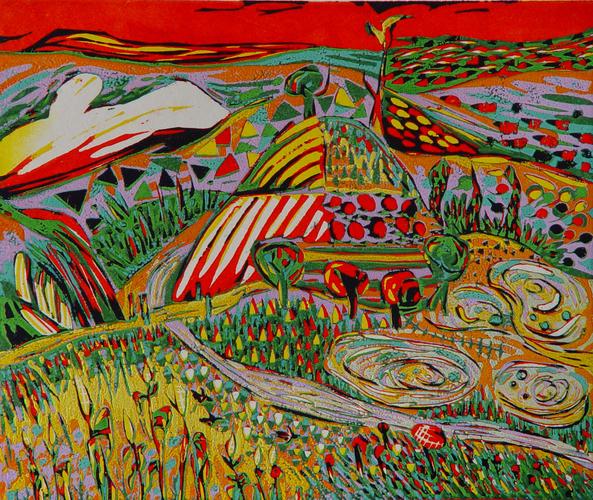 全国艺术名家邀请展——金晓华版画作品赏析