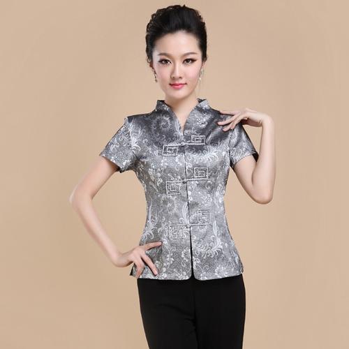 共162 件中年女士唐装短袖相关商品