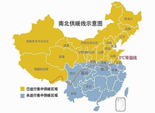 随着"清洁供暖"实用技术的成熟,我国南方地区将实现