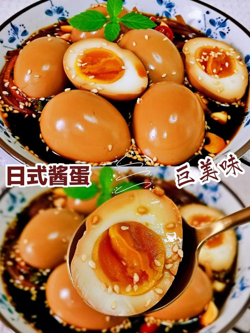 今天给大家带来的日式酱蛋,分享煮溏心蛋的做法,水烧开后加入一勺盐