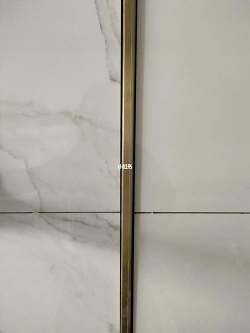 瓷砖钛金条背景墙_瓷砖_背景墙_家居家装_装修