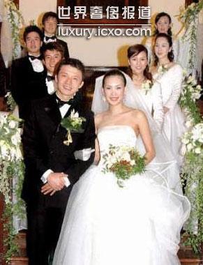张玉宁谢晖杨晨 足坛明星奢华婚礼(组图)
