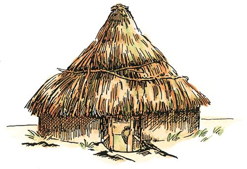 半坡原始居民的使用工具是什么 下面是原始社会居民半坡人的房屋复