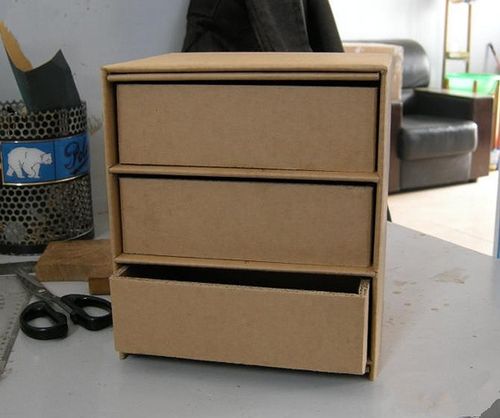 1招变废为宝 用快递箱子diy最美收纳盒!