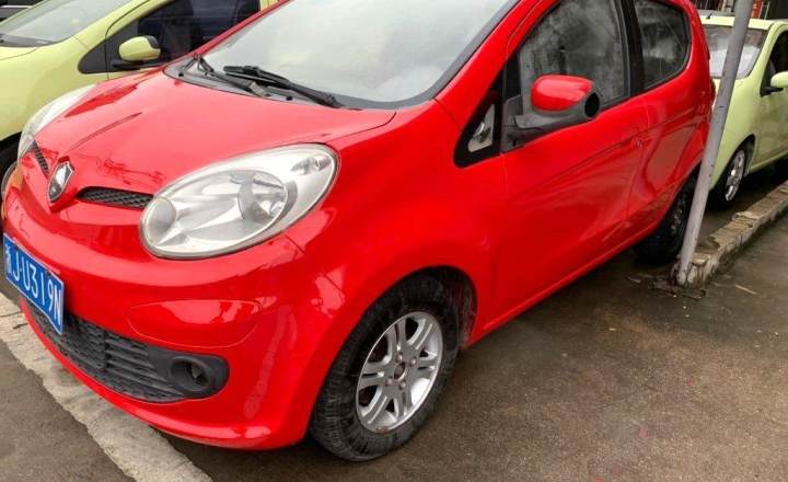 台州二手奔奔mini 2010 款 1.0l 手动豪华型 红色色