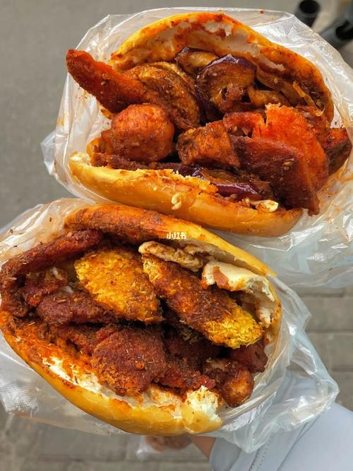 西安美食|灵魂炸串夹馍香极了!