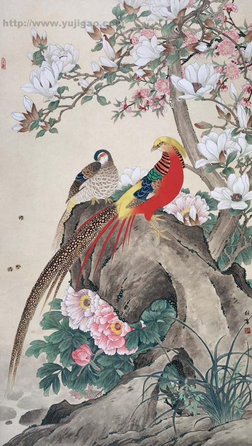 工笔花鸟画大家喻继高(下)