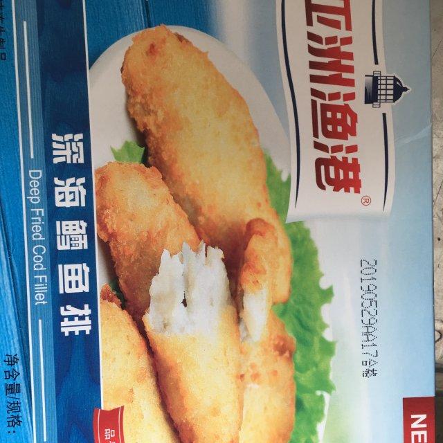 蛋黄煎鳕鱼排,做法超级简单,看一遍就能学会