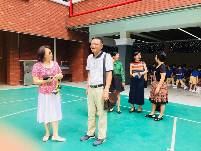 初秋送温馨,结对促提升——清师附小行政班子到广州小北路小学参观