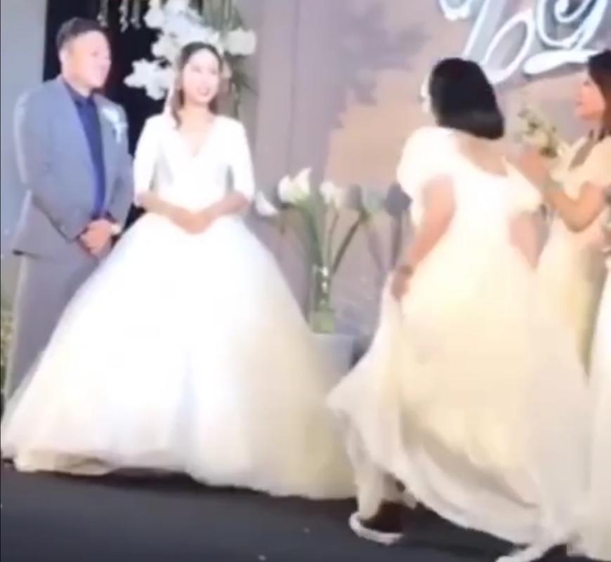 商丘一伴娘婚礼现场强吻新郎新娘拍视频为其证清白他们是哥们
