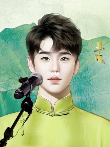 三张很传神的张云雷手绘_张云雷_手绘_小辫儿张云雷_文化_绘画