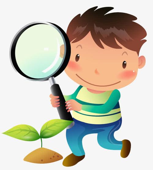 关键词 : 可爱的,男孩,放大镜,小草,帅气的,学生,好奇的