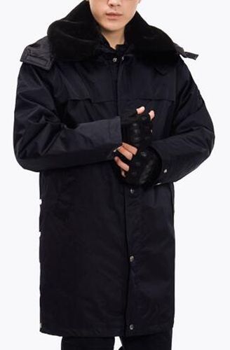 现售藏青新款宽松冬季防寒多功能活大衣