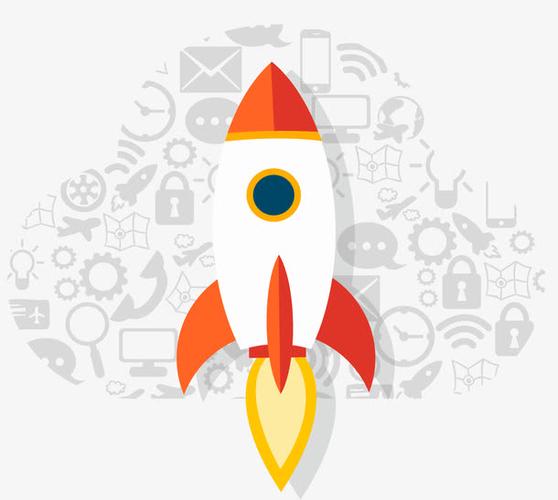 卡通火箭矢量图免抠素材免费下载_觅元素51yuansu.com