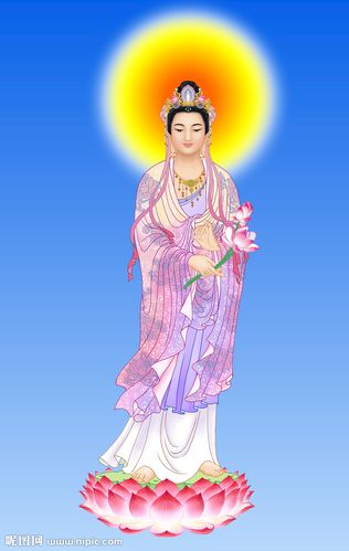 大势至菩萨图片