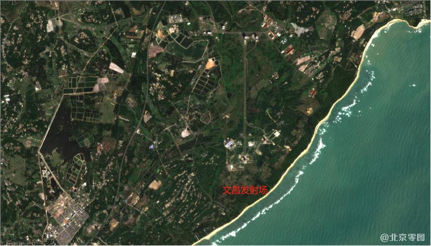 文昌航天发射场2021年最新卫星图